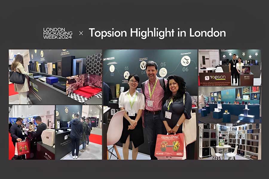 Topsion Unveils at London Packaging Week 2024